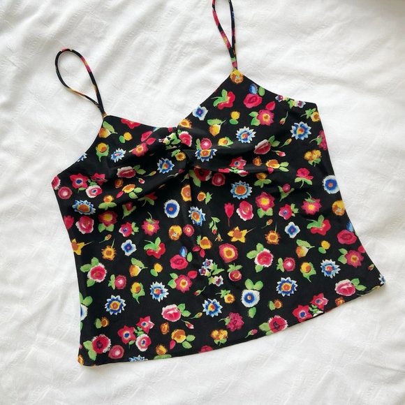 Vintage Floral Print Camisole - Picture 1 of 2